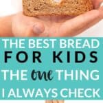 Whats better than sliced bread? The one thing I always check on the label when choosing good bread for my children