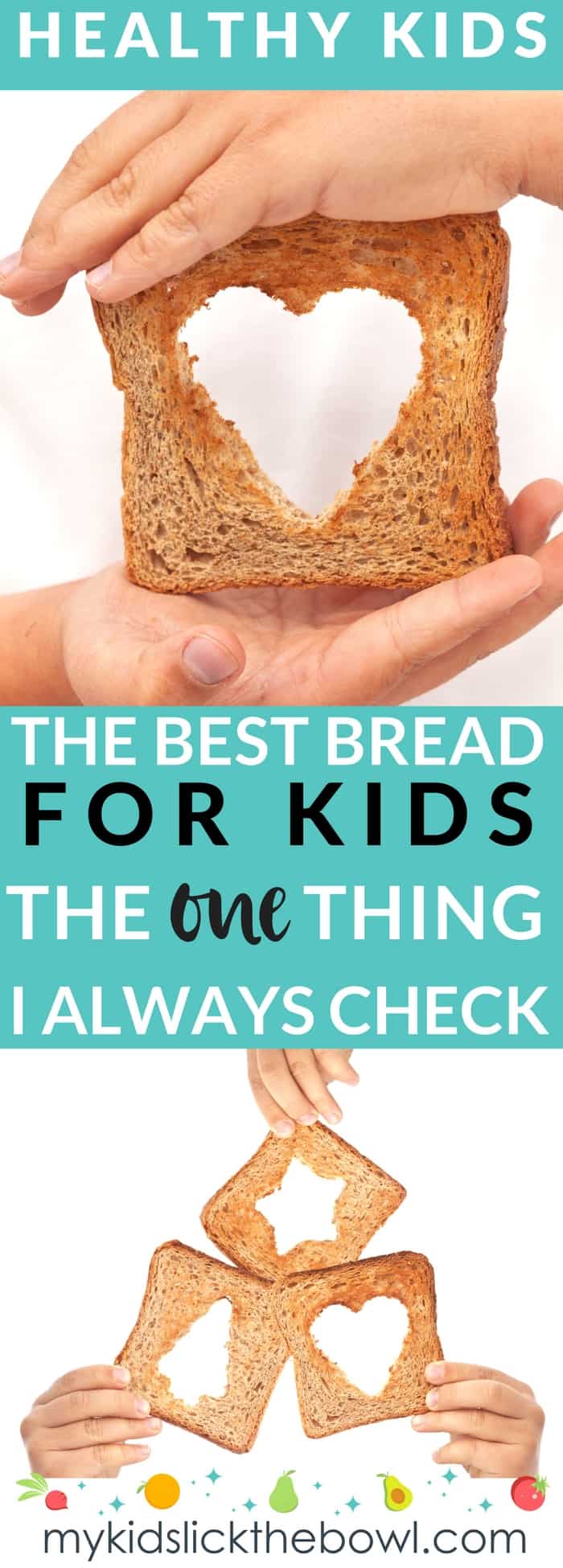 Whats better than sliced bread? The one thing I always check on the label when choosing good bread for my children