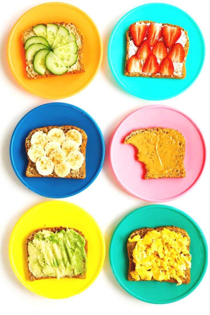 Ten Of The Best Toast Toppings Your Kid Will Love My Kids Lick The Bowl