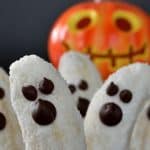 Coconut Boonanas A Healthy Halloween Inspired Kid Treat. Easy delicious and allergy friendly