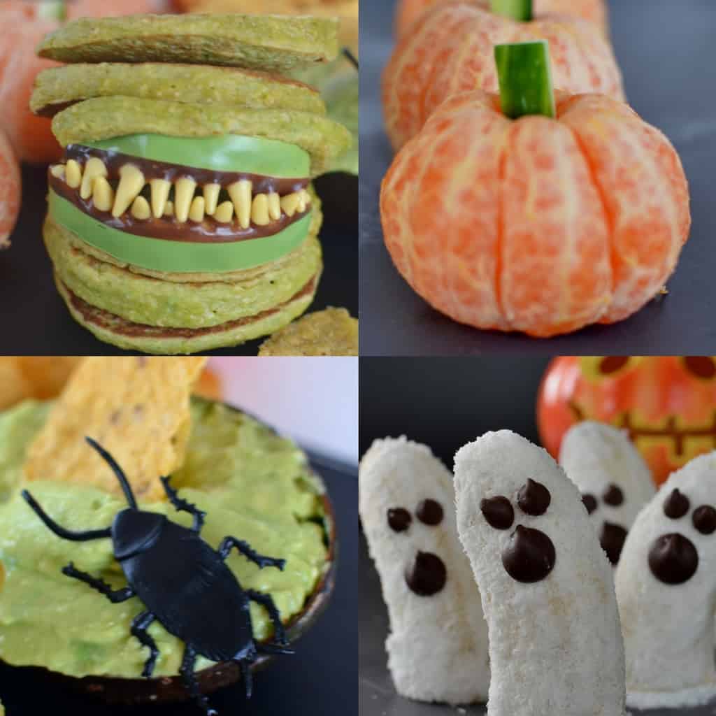 How to make a healthy and fun halloween treats for kids.
