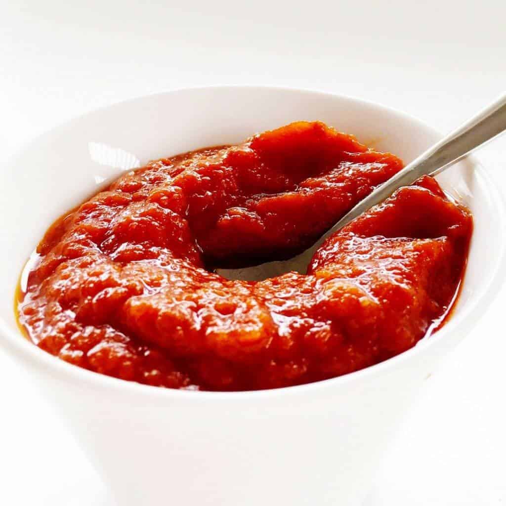 This is the perfect sugar free tomato ketchup sauce recipe for children