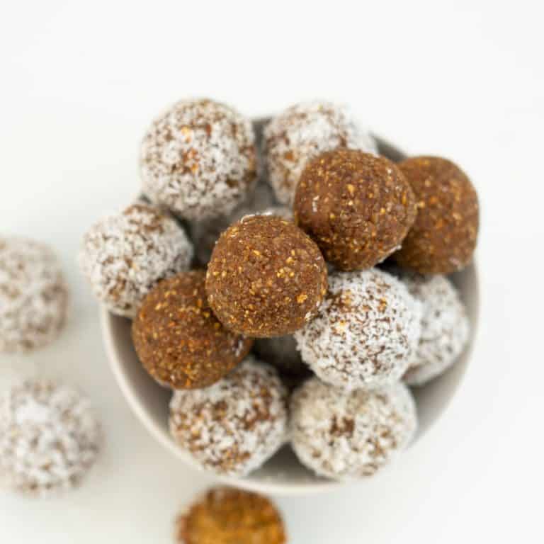 Carrot Bliss Balls - Energy Bites For Kids