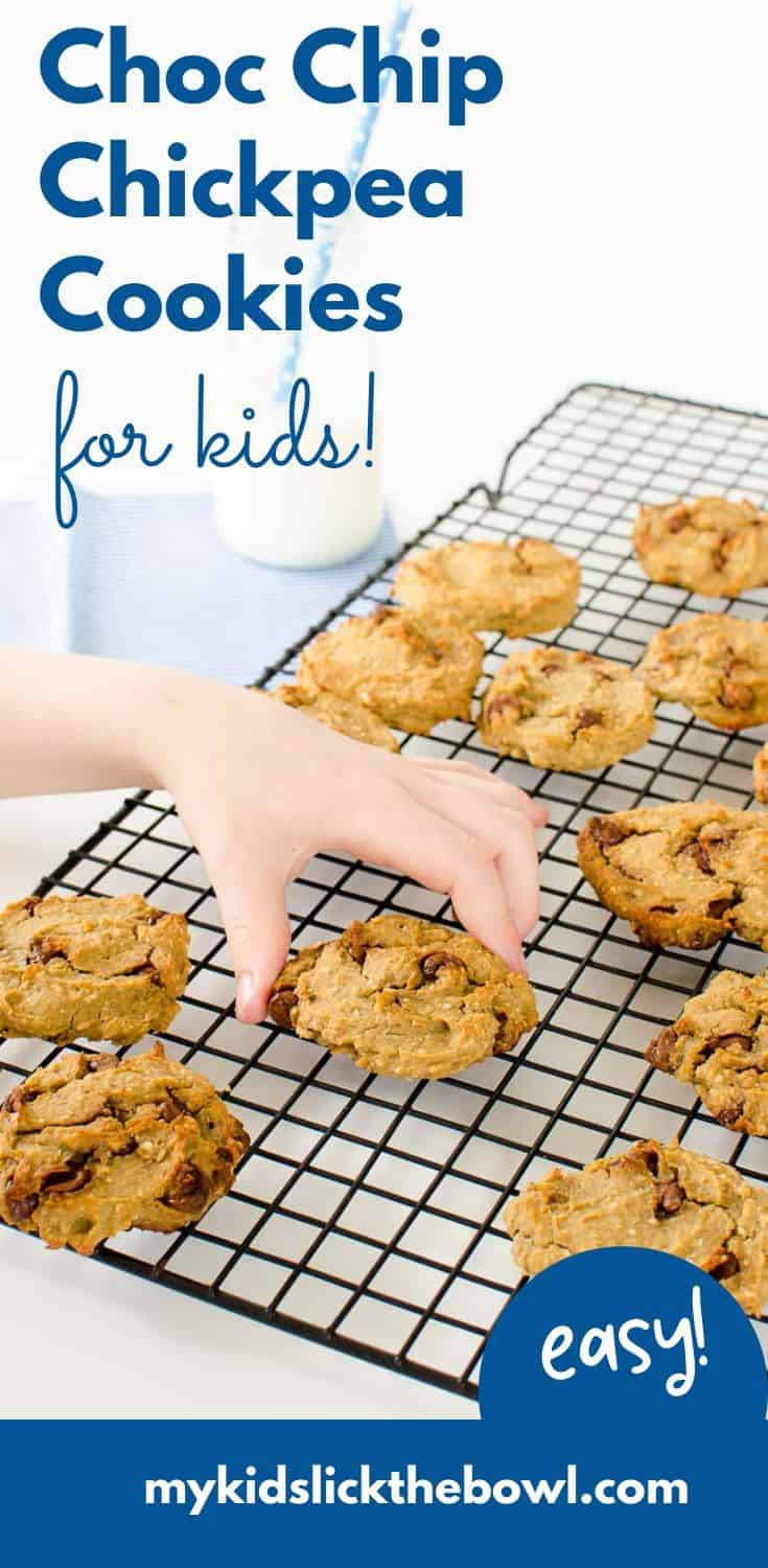 Chocolate Chip Chickpea Cookies | My Kids Lick The Bowl
