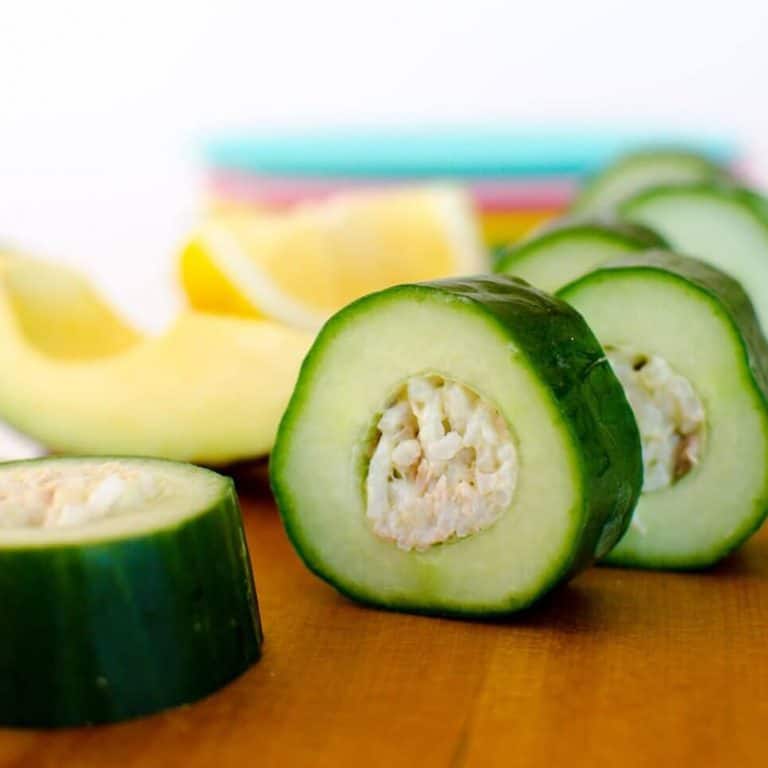 Cucumber Sushi For Kids