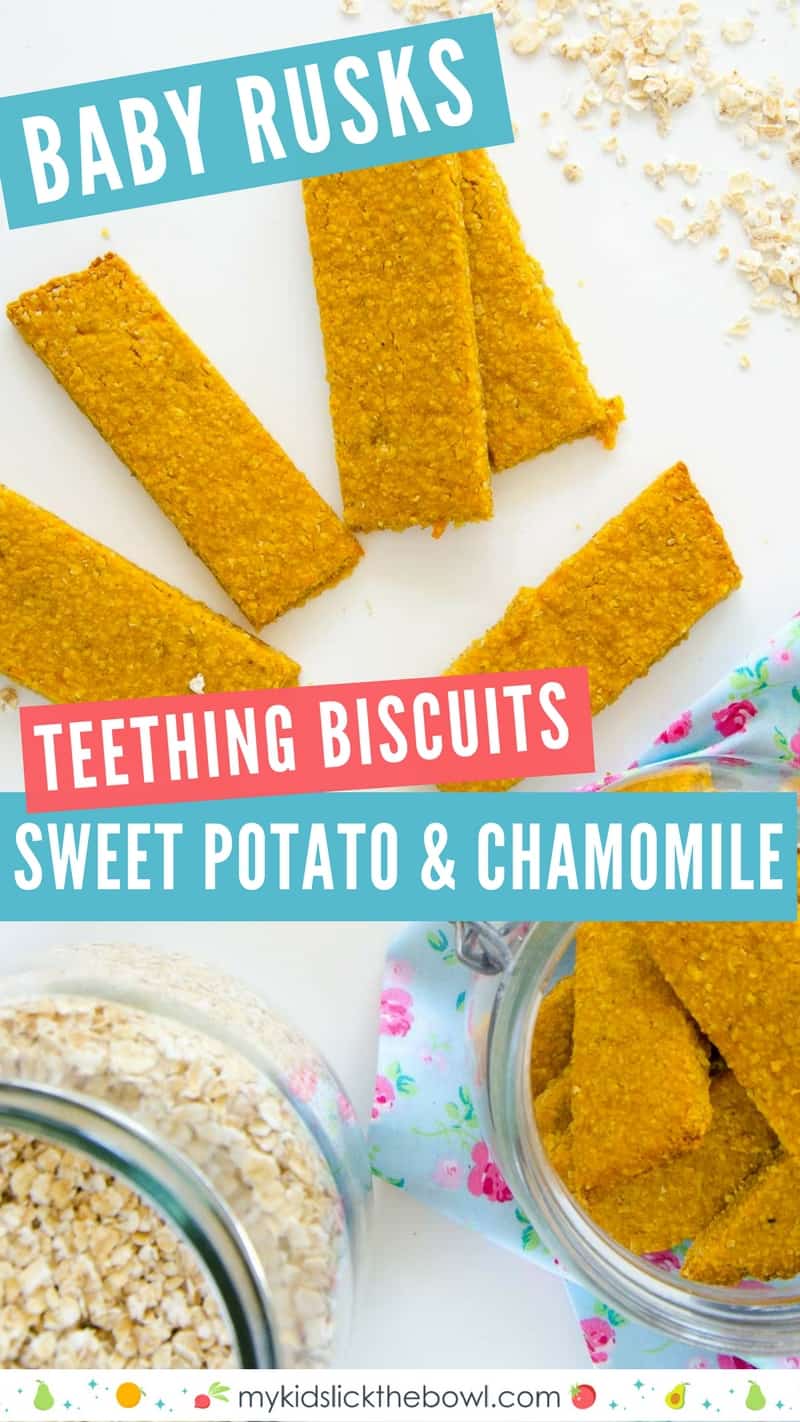 baby teething biscuits