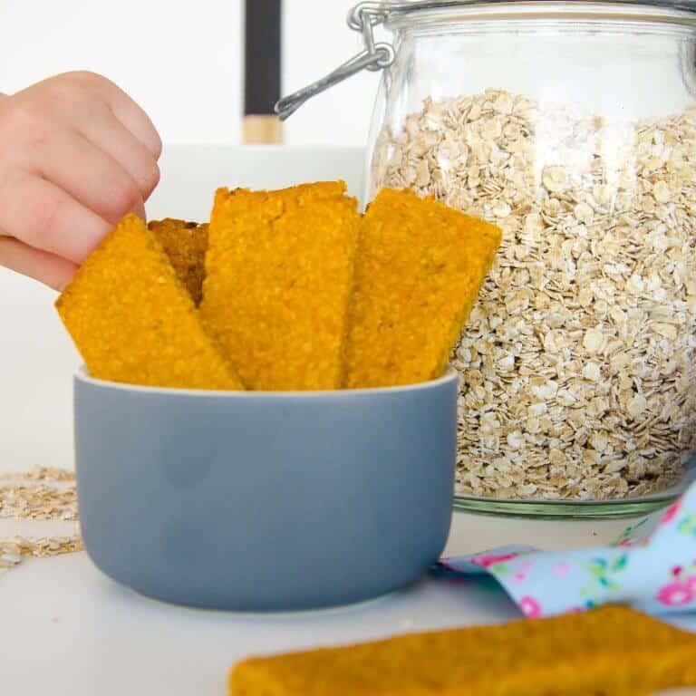 Healthy Baby Rusks- An easy teething biscuit recipe