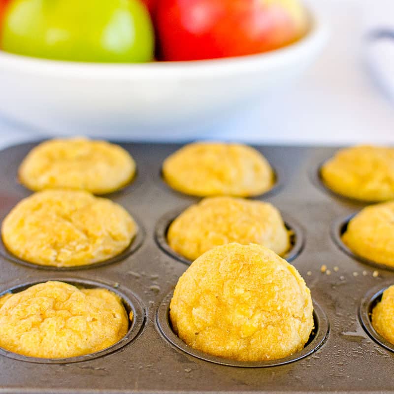 Baby Led Weaning Muffins No Sugar Healthy For Kids. A Soft Baby Muffin with Apple Banana and Carrot.