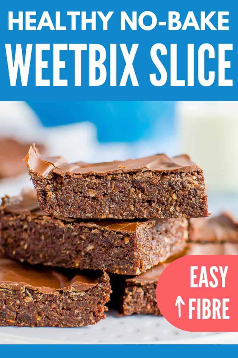 No Bake Chocolate Weetbix Slice - Healthier Recipe