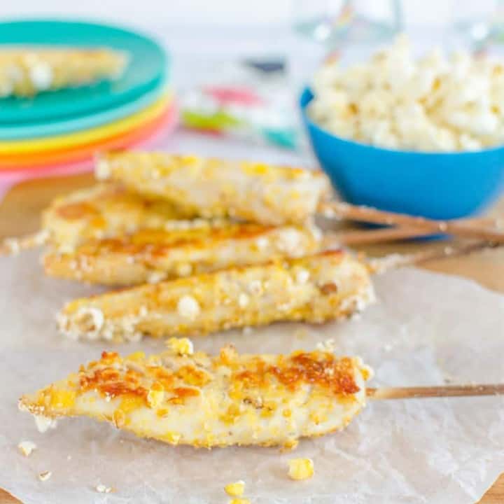 Popcorn chicken tenders healthy baked chicken nuggets breaded with Popcorn. Gluten free allergy friendly, Popcorn chicken tenders a homemade easy recipe which is a great alternative to commercial chicken nuggets