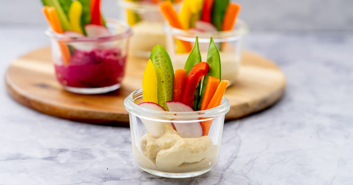 Hummus Cups Perfect for parties