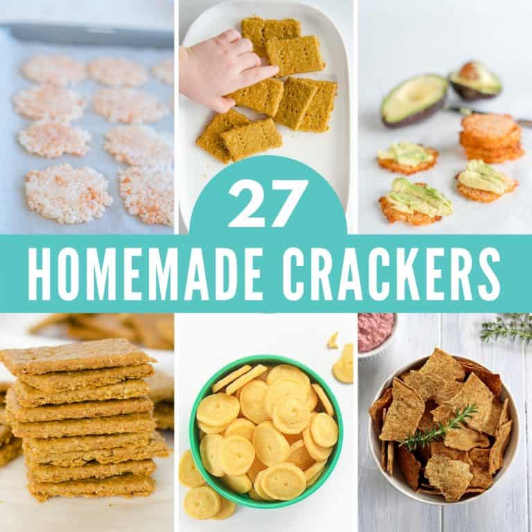 27 Healthy Homemade Crackers For Kids
