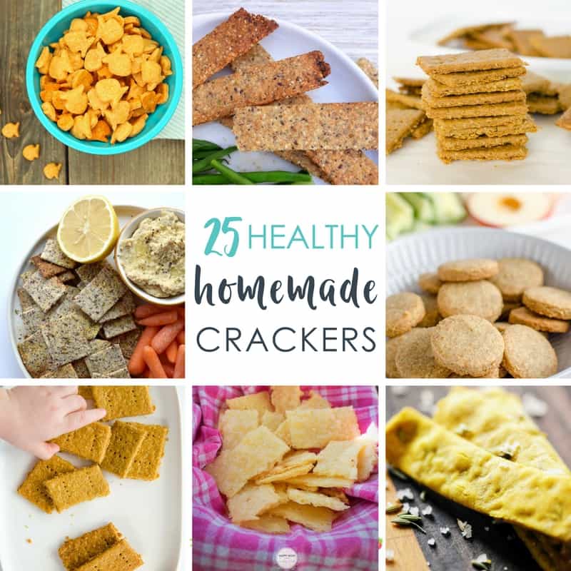 25 Healthy Homemade Crackers For Kids - All Kid Approved!