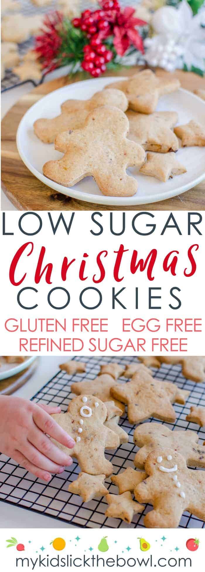 Low Sugar Christmas Cookie Recipe - Allergy Friendly