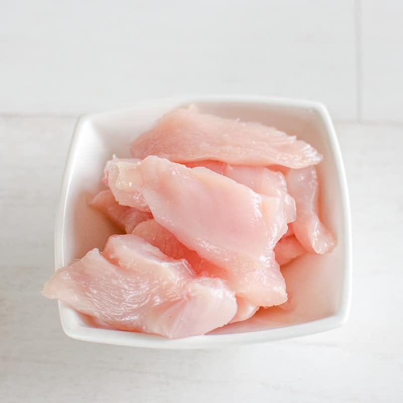 finely sliced chicken for 5 minute meals chicken miso soup