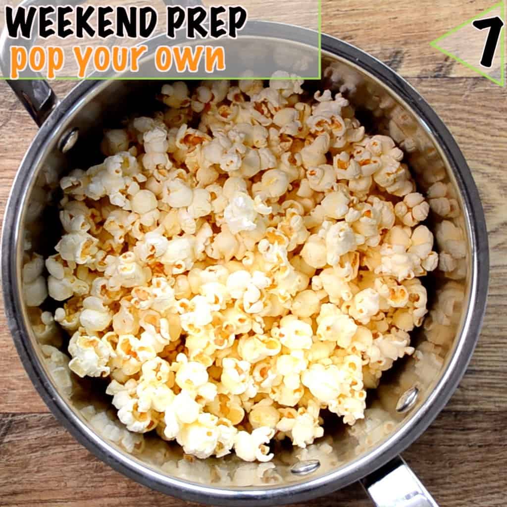 Healthy lunch box ideas start with prep, pop your own popcorn