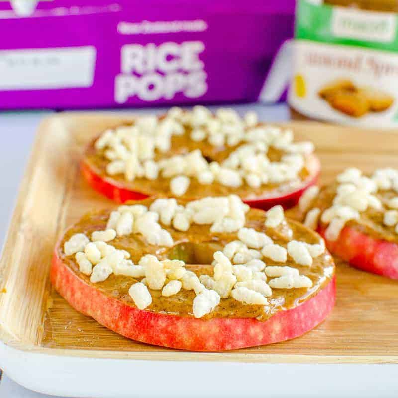 Easy Apple Snacks For Kids - 4 healthy fun and quick snack ideas for kids made with apple slices