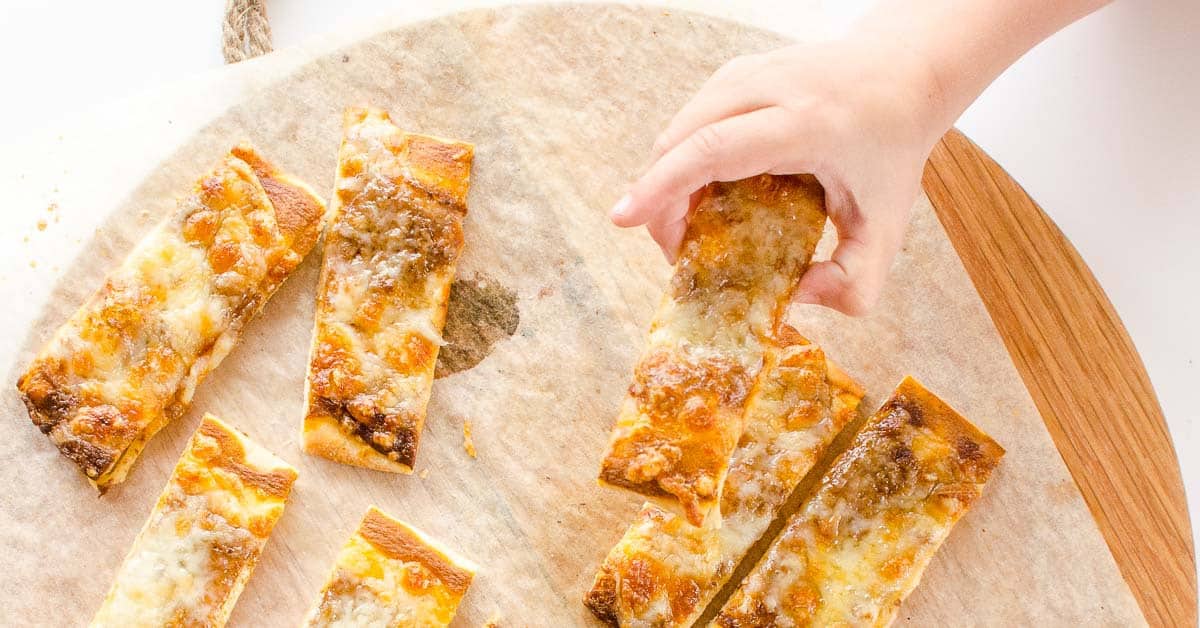 Hidden Veggie Pizza Bread - My Kids Lick The Bowl