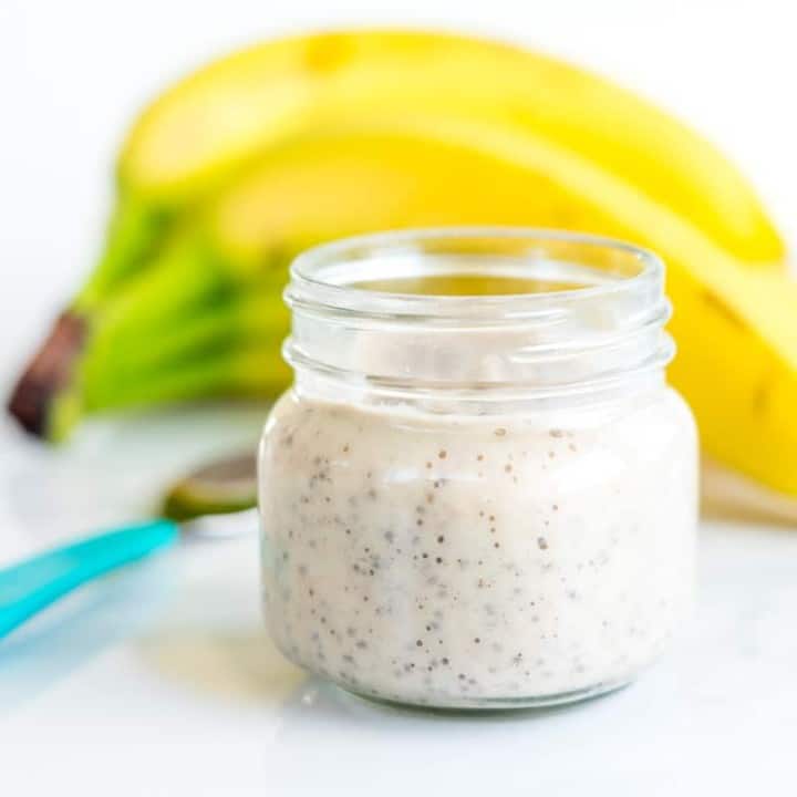 banana custard baby food