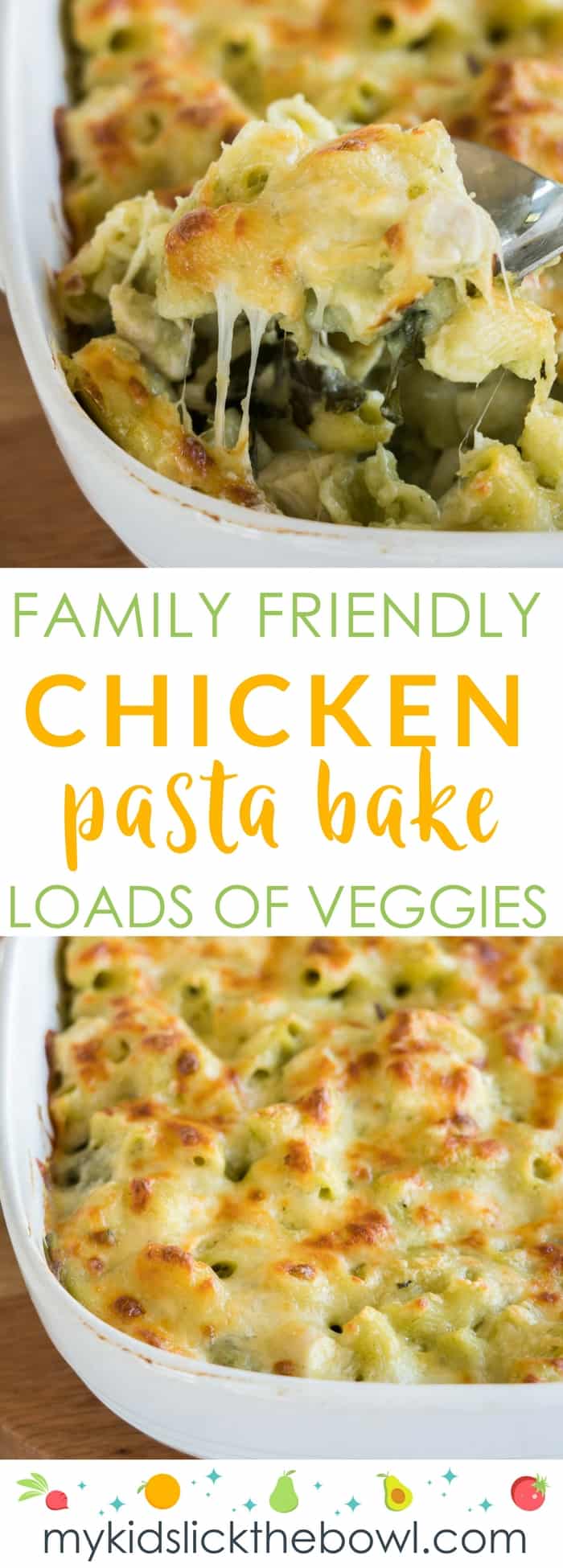 Chicken Pasta Bake Family Friendly