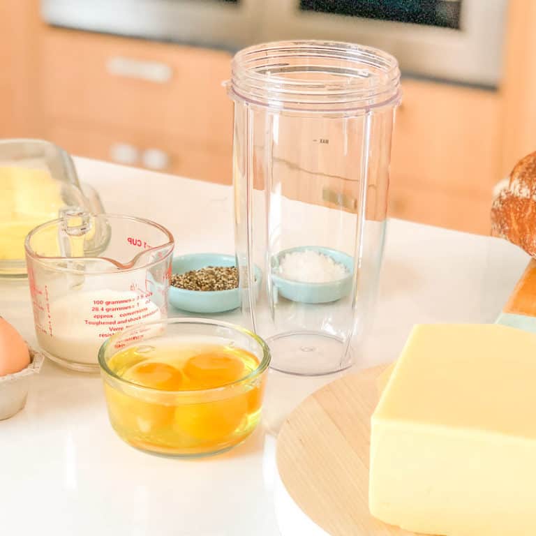 Easy Cheesy Blender Scrambled Eggs My Kids Lick The Bowl