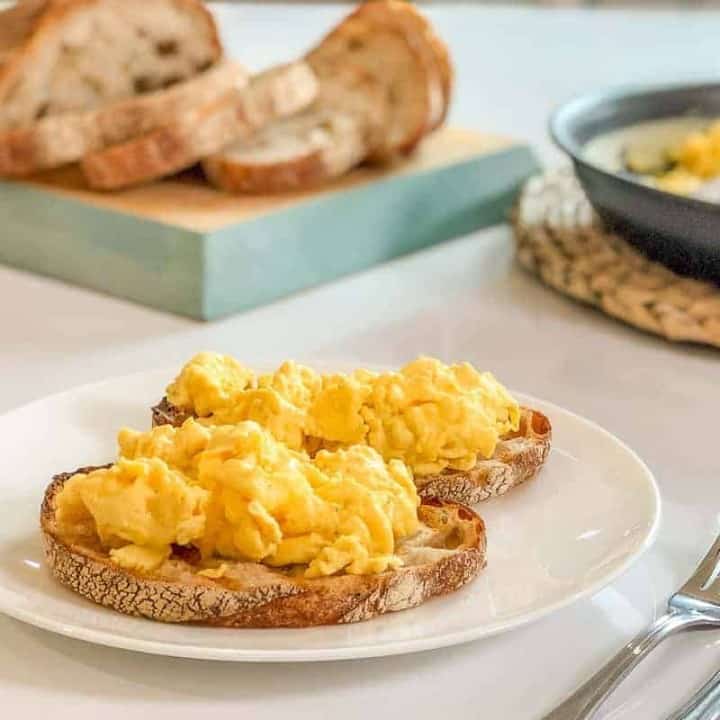 Easy Cheesy Blender Scrambled Eggs My Kids Lick The Bowl