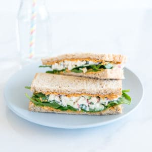 Peanut Butter Chicken Salad Sandwich - My Kids Lick The Bowl