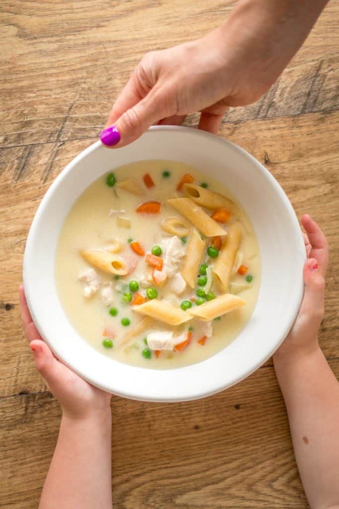 Chicken Pasta Soup For Kids - My Kids Lick The Bowl