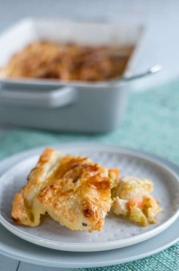 Easy Chicken & Leek Pie - My Kids Lick The Bowl