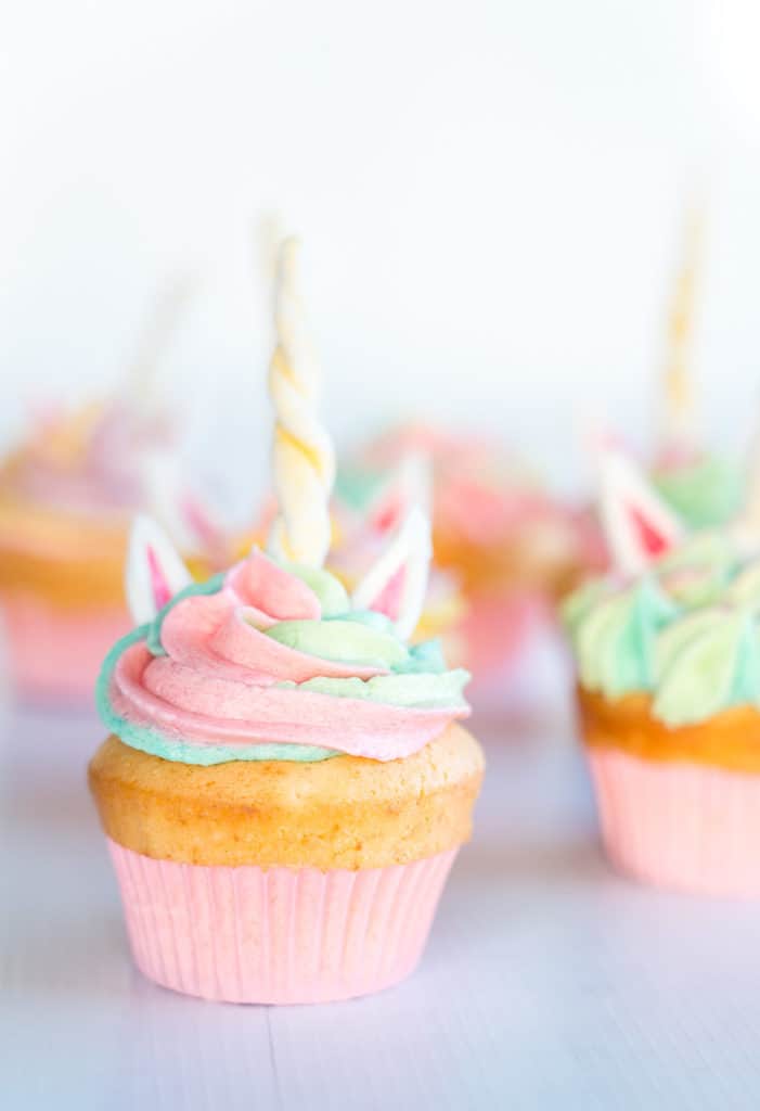 Unicorn Cupcakes - The Perfect School Holiday Baking Project - My Kids 