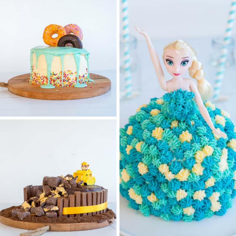 Easy DIY Birthday Cake Ideas for Children video tutorials