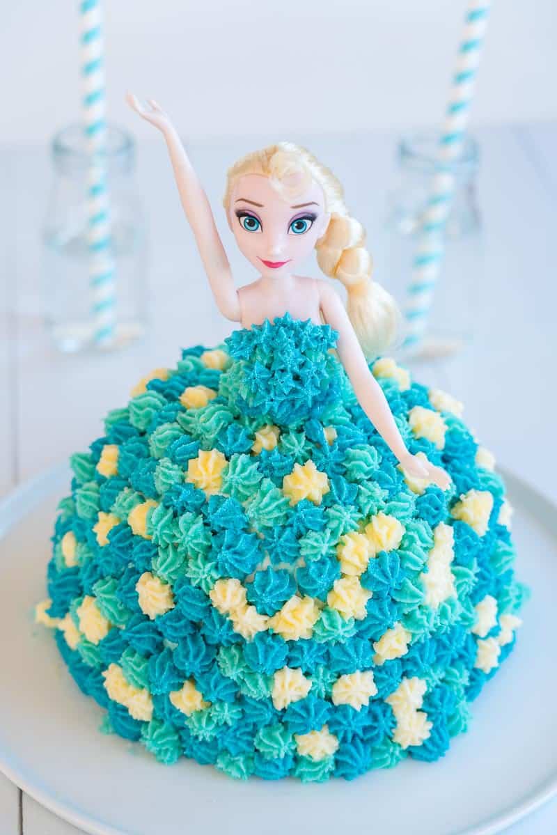 Elsa Cake Easy DIY Birthday Cake Tutorial