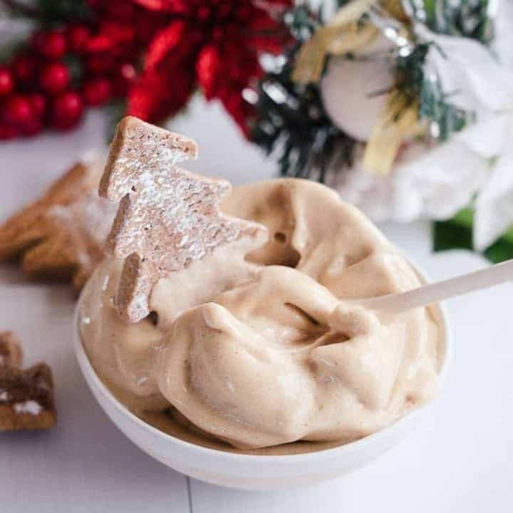 Gingerbread Christmas Nice Cream