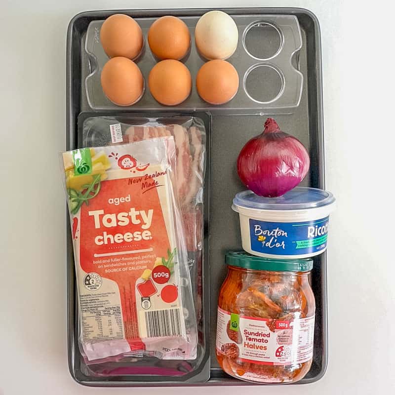 Sheet Pan Frittata Ingredients 