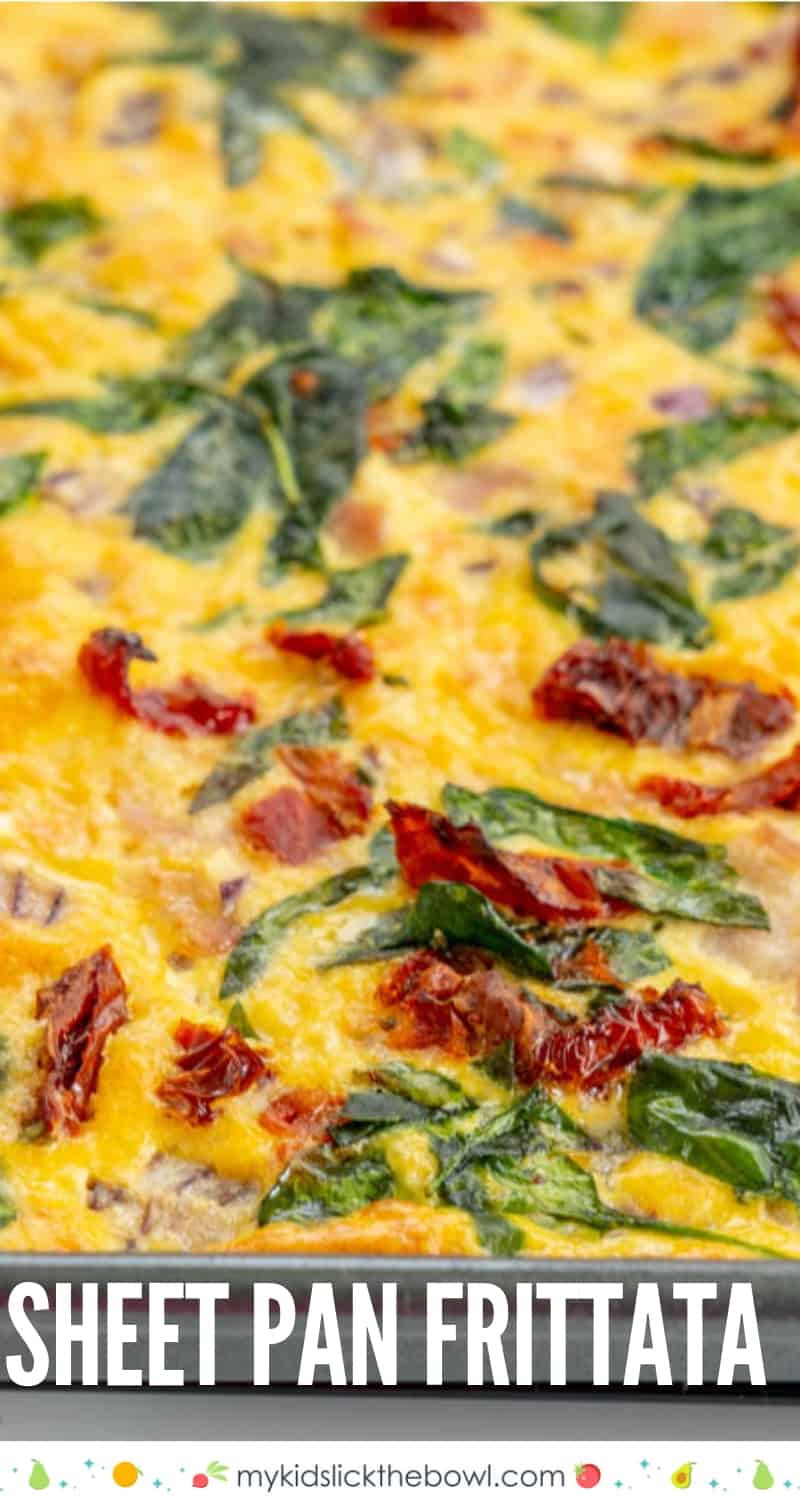 Sheet pan Frittata