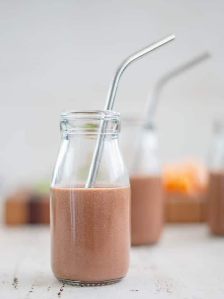 Fill Them Up Chocolate Milk Healthy Chocolate Smoothie For Kids