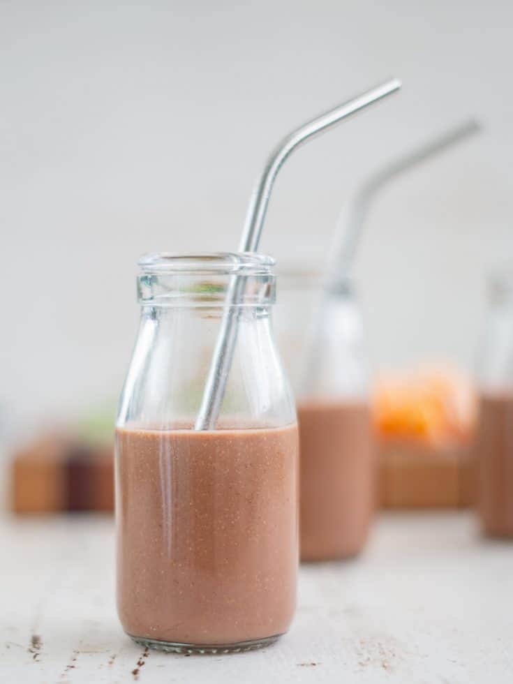 Fill Them Up Chocolate Milk Healthy Chocolate Smoothie For Kids