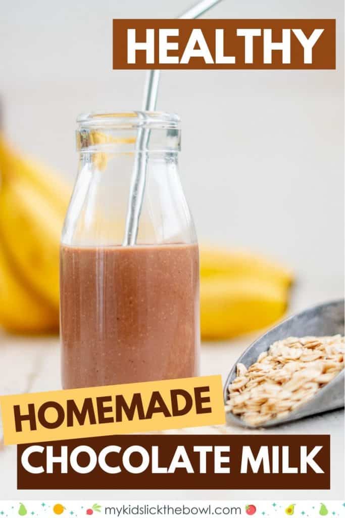 Fill Them Up Chocolate Milk Healthy Chocolate Smoothie For Kids