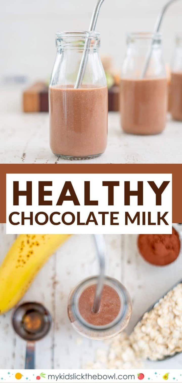 Fill Them Up Chocolate Milk Healthy Chocolate Smoothie For Kids
