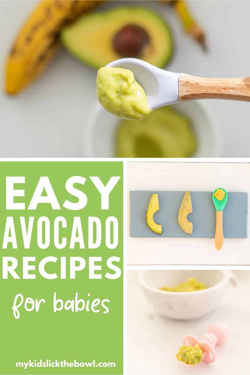 Avocado and chicken recipes for babies