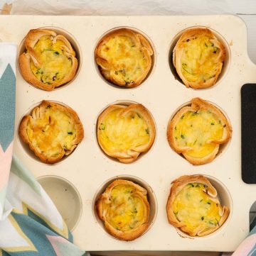 Bread cases | A Quick and Easy way to make Mini Quiches!