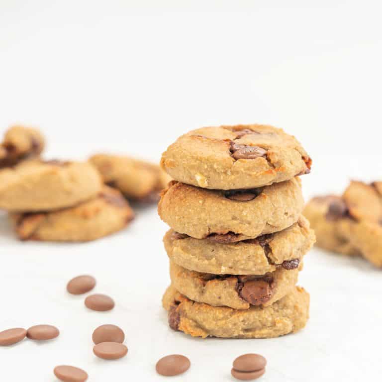 Low Sugar Chocolate Chip Chickpea Cookies Recipe