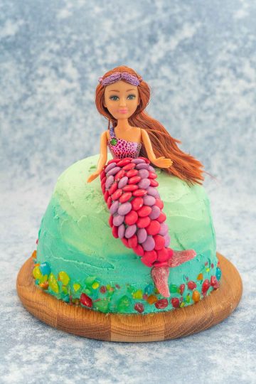 Merravic Cake Mermaid Cake (Gluten-free Adaptable) - My Kids Lick The Bowl
