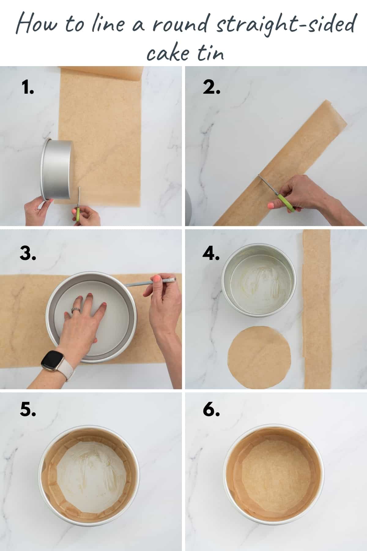 How to line a cake pan hotsell