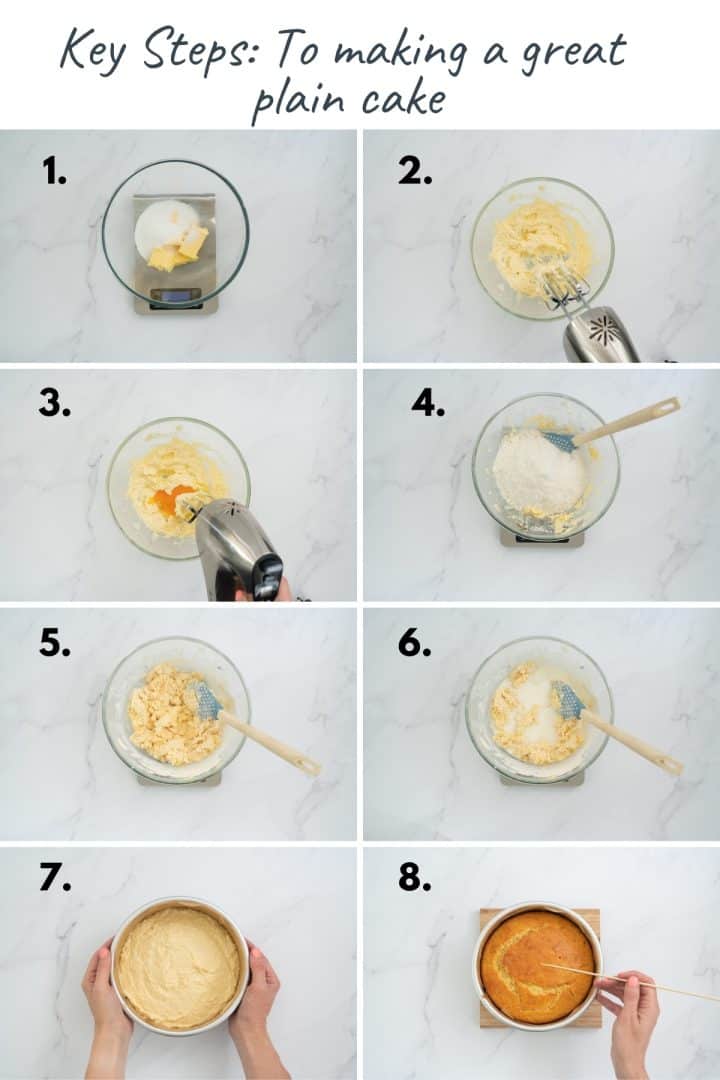 Plain Cake Recipe - My Kids Lick The Bowl