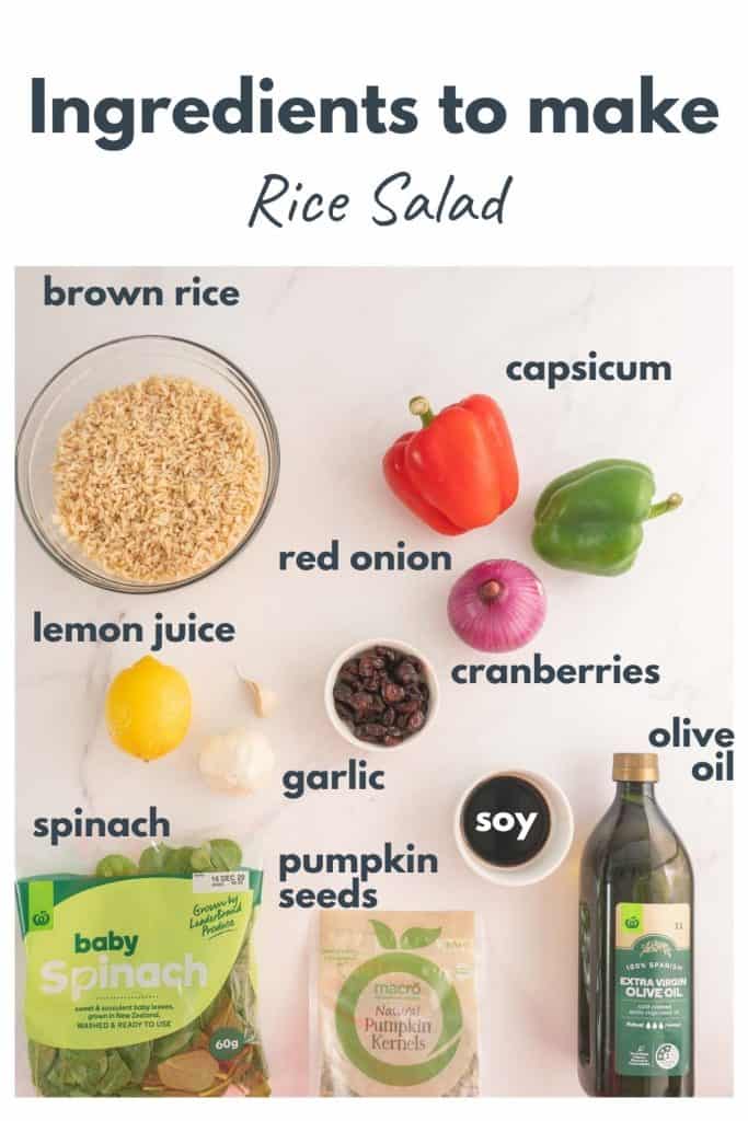 Christmas Rice Salad - My Kids Lick The Bowl