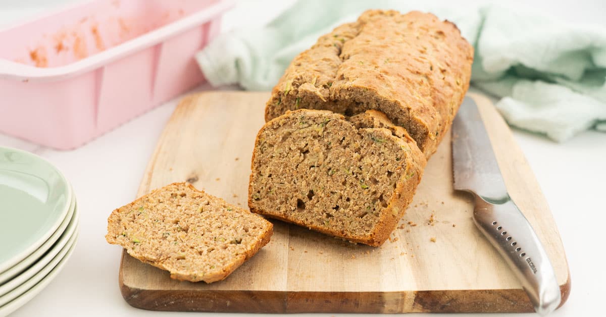 Banana Zucchini Bread [mykidslickthebowl.com]