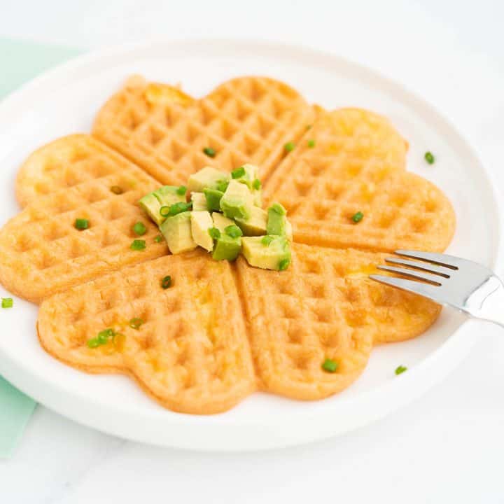 5 Minute Egg Waffles (Keto Friendly) - My Kids Lick The Bowl