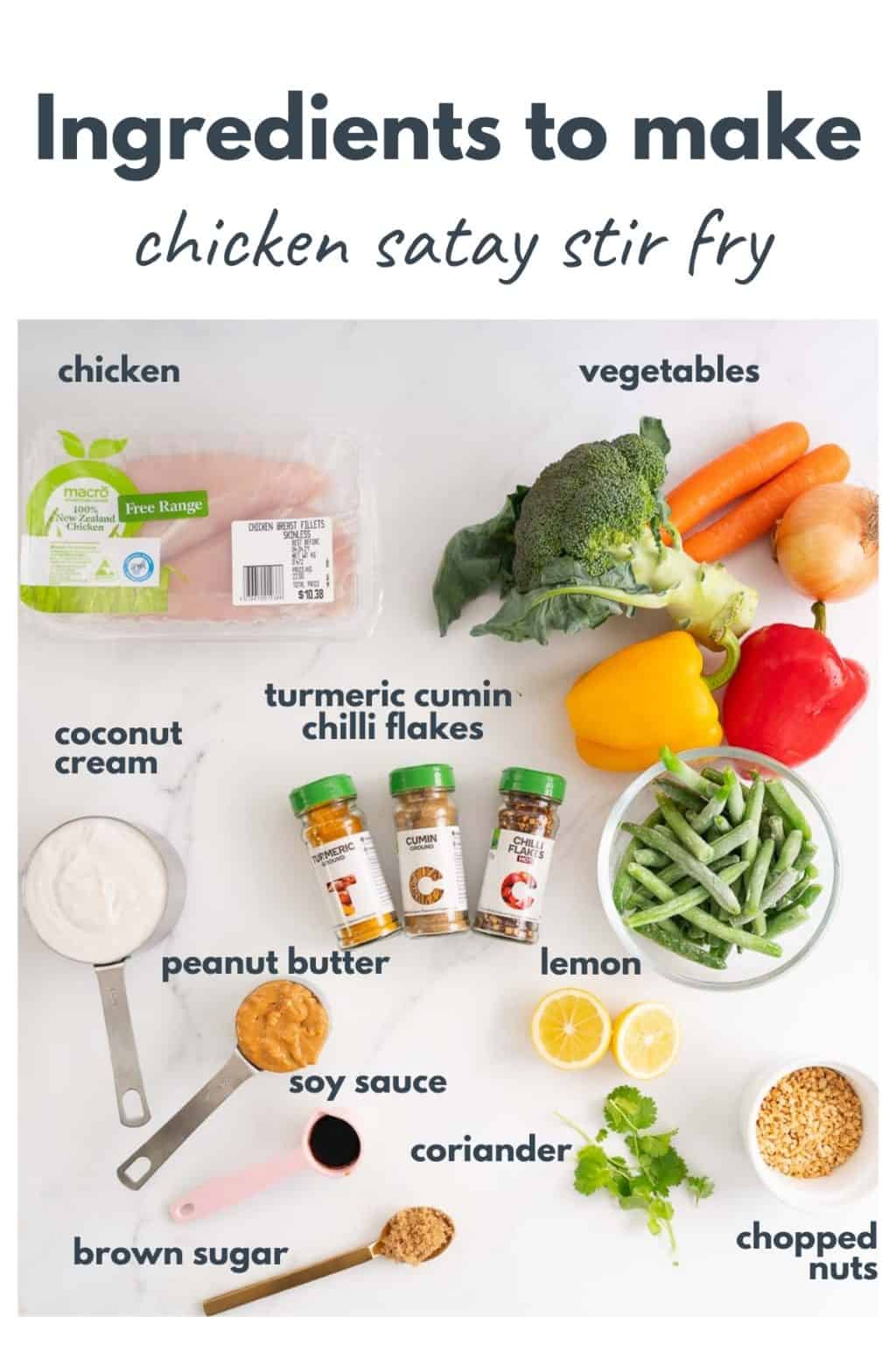 How to make a simple satay stir fry Loved by kids