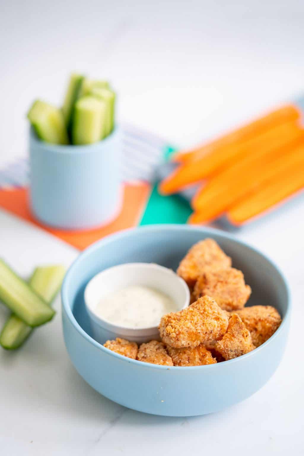 Crispy Baked Salmon Nuggets Recipe My Kids Lick The Bowl